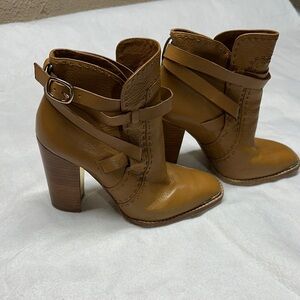 Rachel Zoe Stylish Brown Ankle Boots for Women